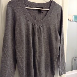 Gray Lane Bryant sweater